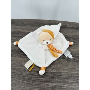 Doudou Et Compagnie Bear Lovey Security Blanket Plush Soft Cute
